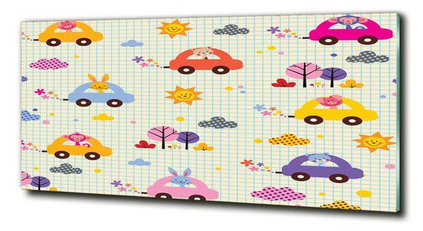 Tablou Printat Pe Sticlă autoturisme