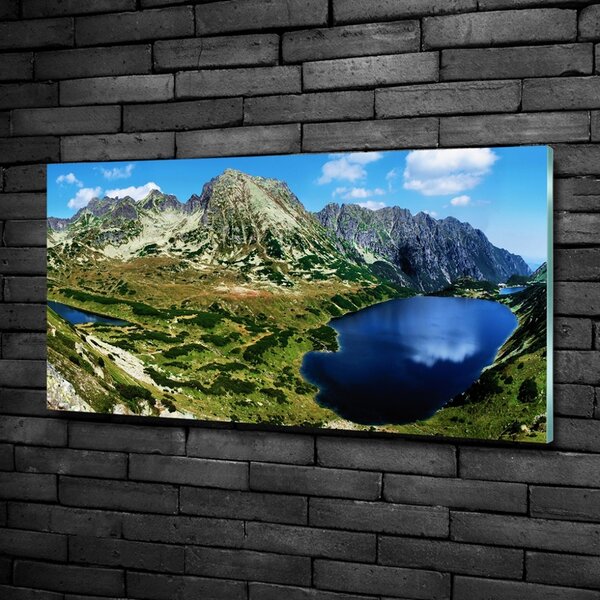 Imagine de sticlă Valley în munți