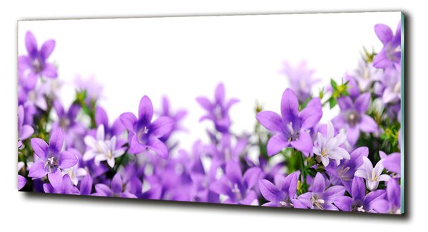 Tablou sticlă clopote violet