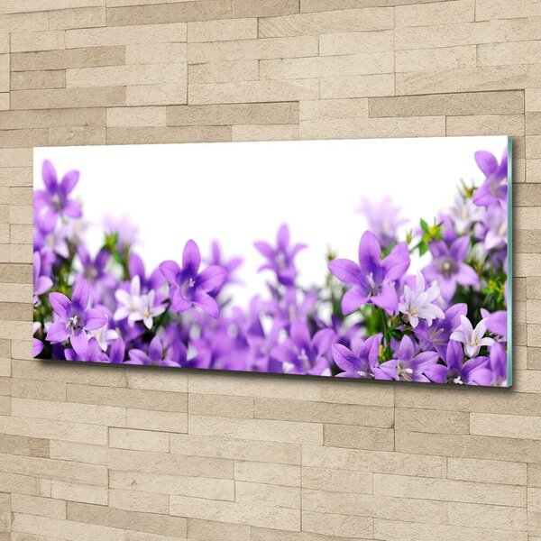 Tablou sticlă clopote violet