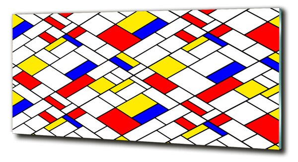 Tablou sticlă abstracțiune