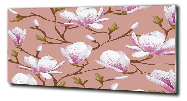 Tablou sticlă Magnolie