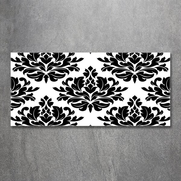 Tablou sticlă fundal ornamente