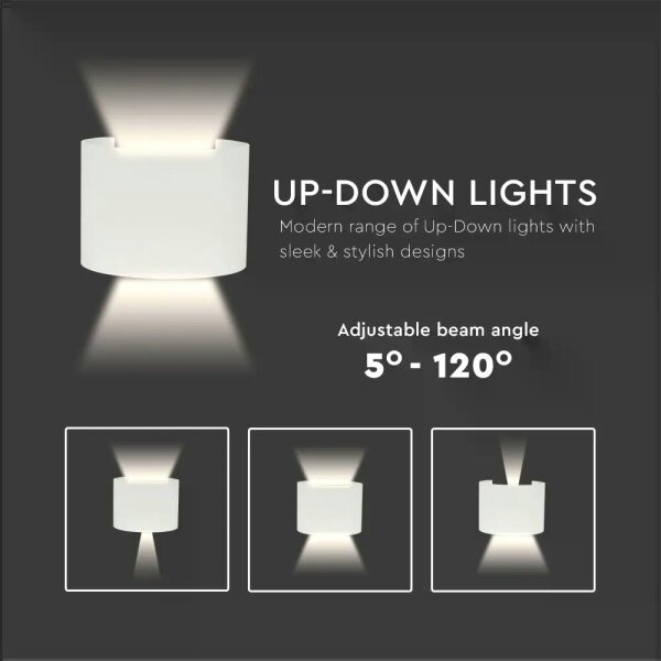 Aplică LED de exterior LED/6W/230V 4000K IP65 albă