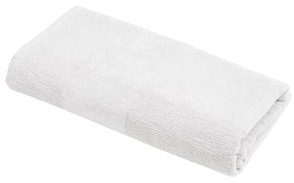 Set de prosoape CARRARA 1buc 60x100 cm si 1buc 40x55 cm 100% bumbac, alb