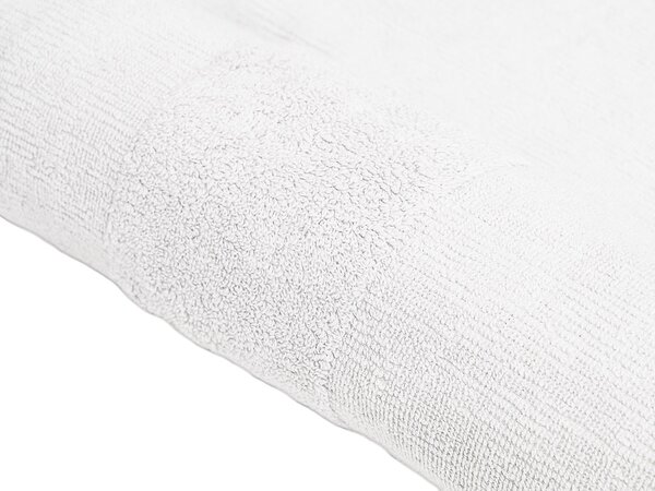 Set de prosoape CARRARA 1buc 60x100 cm si 1buc 40x55 cm 100% bumbac, alb