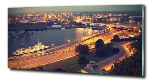 Tablou sticlă Szczecin Polonia