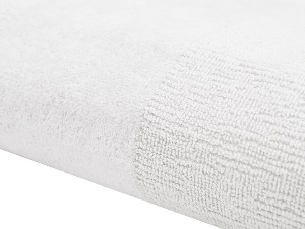 Set de prosoape CARRARA 1buc 60x100 cm si 1buc 40x55 cm 100% bumbac, alb