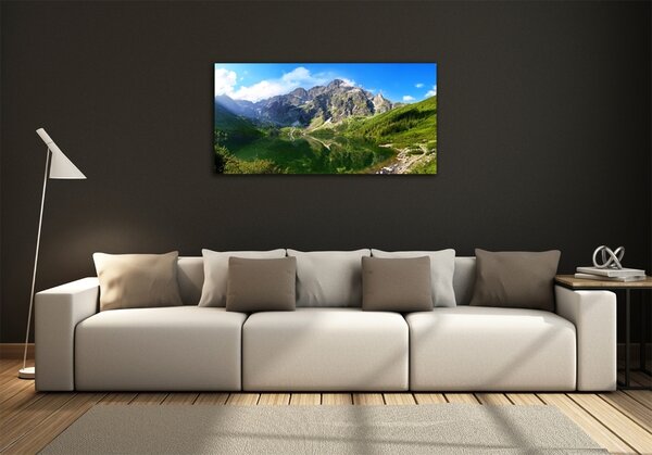 Tablou sticlă Marine ochi Tatry