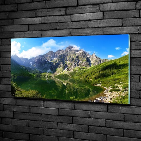 Tablou sticlă Marine ochi Tatry