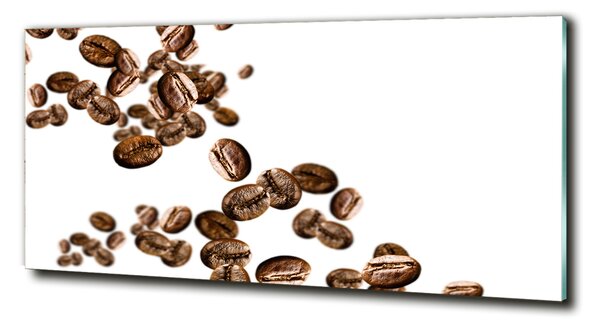 Tablou pe pe sticlă Boabe de cafea