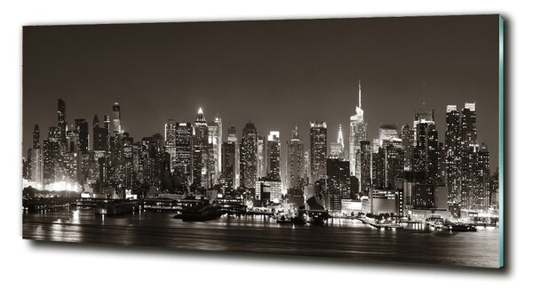 Fotografie imprimată pe sticlă Manhattan New York City