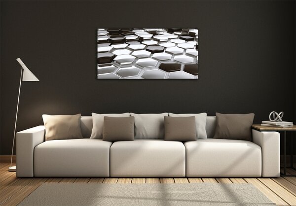 Tablou din Sticlă 3D Abstracție