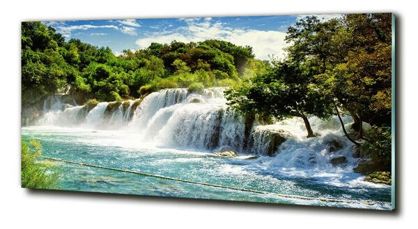 Imagine de sticlă cascada Krka