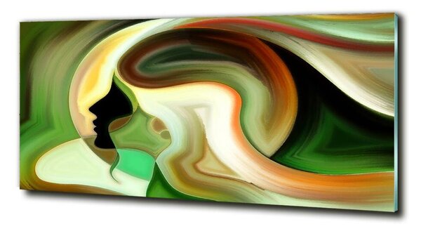 Tablou sticlă abstracțiune