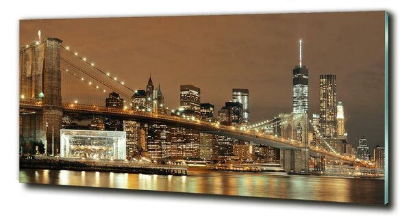 Tablou sticlă Manhattan New York City