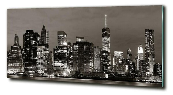 Tablou pe pe sticlă Manhattan New York City