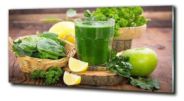 Fotografie imprimată pe sticlă cocktail verde