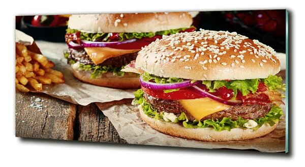 Imagine de sticlă hamburgeri