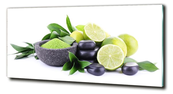 Tablou din Sticlă Limes și pietre
