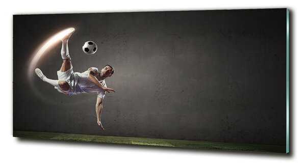 Tablou din Sticlă Fotbalist