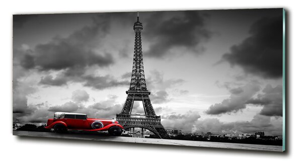 Tablou Printat Pe Sticlă Turnul Eiffel din Paris