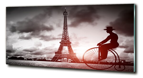 Tablou pe pe sticlă Turnul Eiffel din Paris