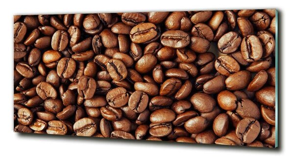 Tablou pe pe sticlă Boabe de cafea