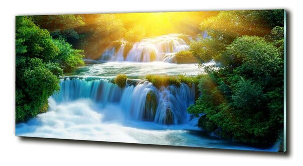 Tablou sticlă cascada Krka