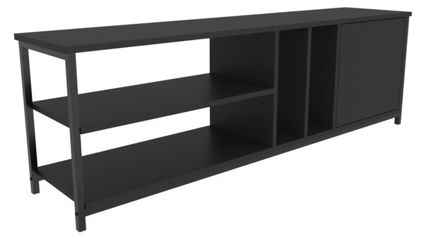 Comoda TV Oneida - Negru, Antracit