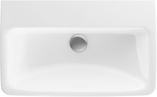 Geberit Selnova Compact lavoar 65x40 cm dreptunghiular clasică-încastrat alb luciu 501.893.00.7