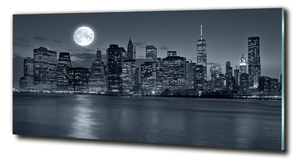 Imagine de sticlă New York, pe timp de noapte