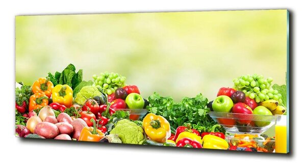 Imagine de sticlă Fructe si legume