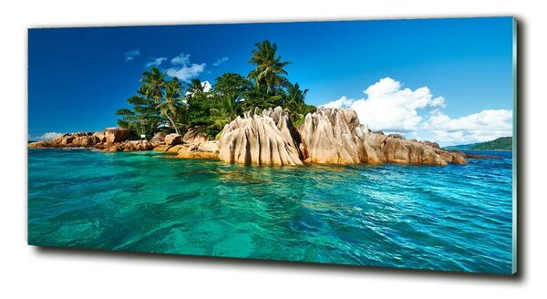 Imagine de sticlă Insula tropicala