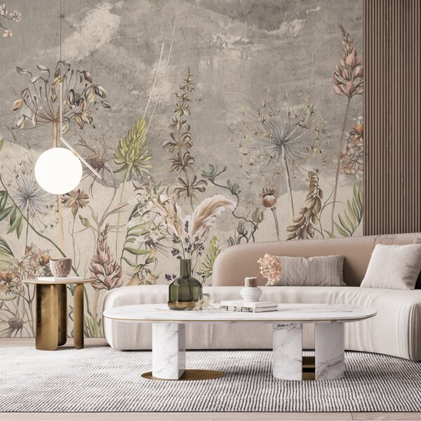 Tapet premium Natura pe fundal deschis