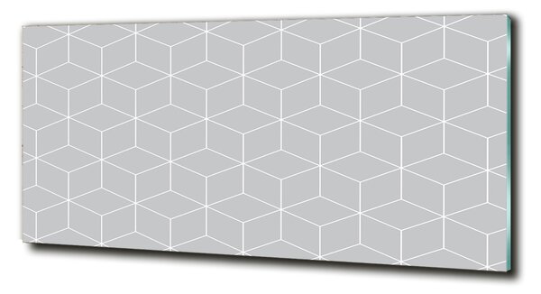 Tablou Printat Pe Sticlă fundal geometrică
