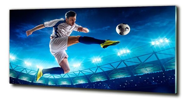 Tablou din Sticlă Fotbalist