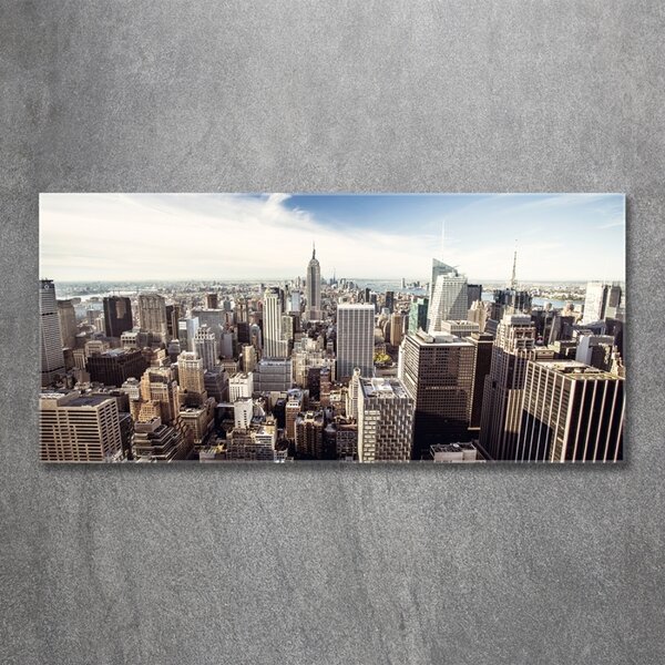 Tablou Printat Pe Sticlă New York
