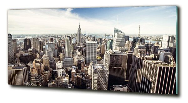 Tablou Printat Pe Sticlă New York