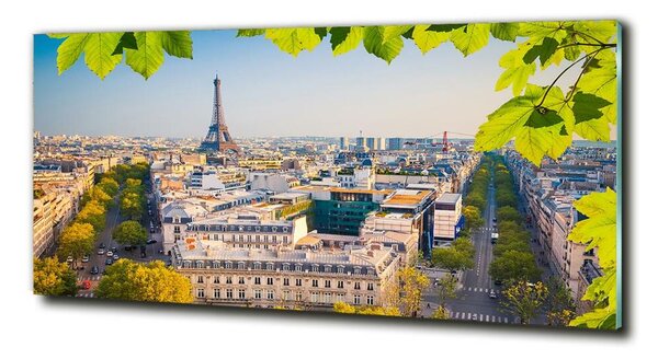 Tablou pe pe sticlă Paris