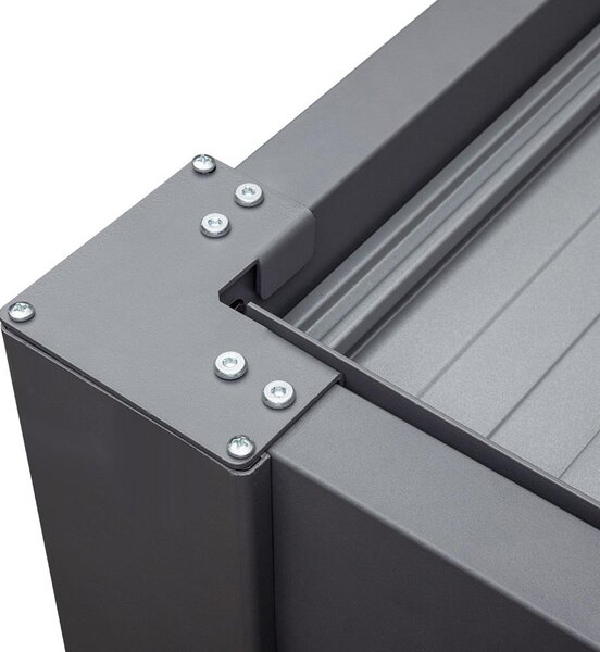Copertină auto din aluminiu AVENBERG TERMINAL 1, 5,3 × 3,0 m