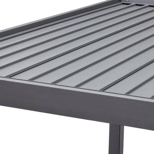 Copertină auto din aluminiu AVENBERG TERMINAL 1, 5,3 × 3,0 m