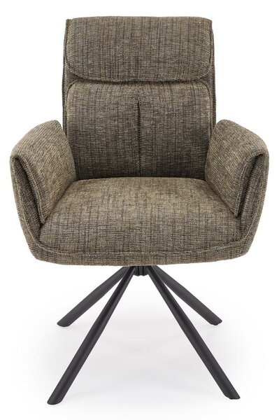 Scaun Houston 2205, Negru, Măslin deschis, 93x66x66cm, 12 kg