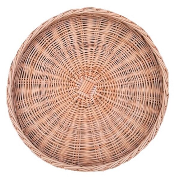 Suport rotund prezentare -tava rachita -rustic KR-258