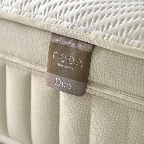 Saltea CODA, hibridă premium DUO, 90x200x32, Medie-tare