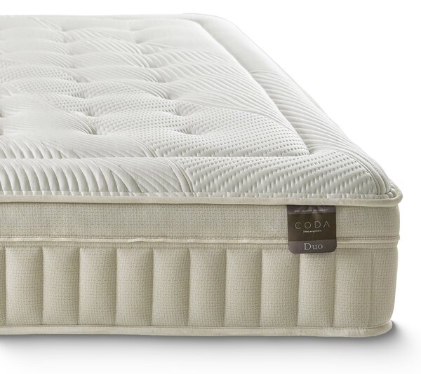 Saltea CODA, hibridă premium DUO, 90x200x32, Medie-tare