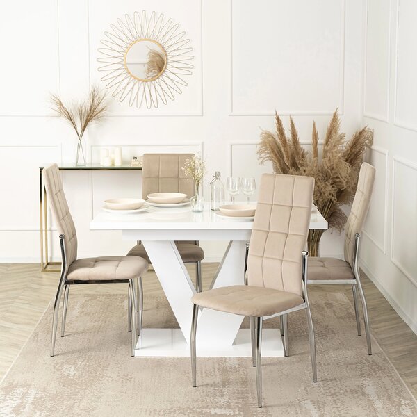 Scaun sufragerie Marinaleda (bej) . Promo -10%. 1118943
