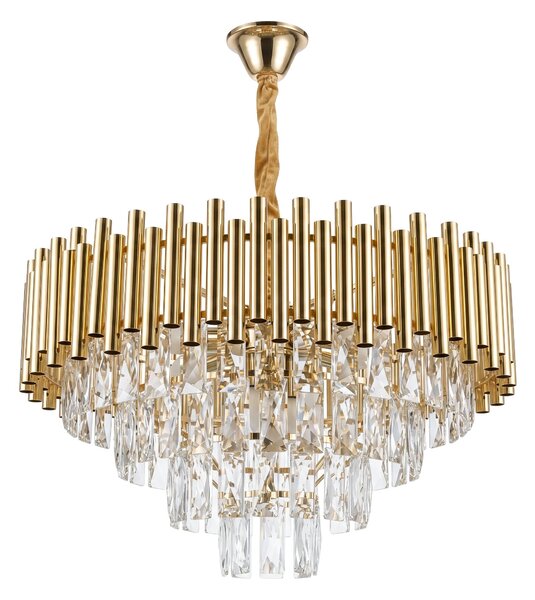 Lampă suspendată din cristal SWE103-CP GOLD