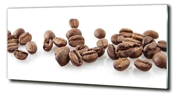 Tablou pe pe sticlă Boabe de cafea