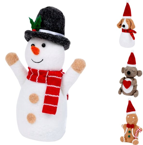 Decoratiuni de Craciun SNOWY FRIENDS 27 cm - mai multe variante Varianta: Snowbear